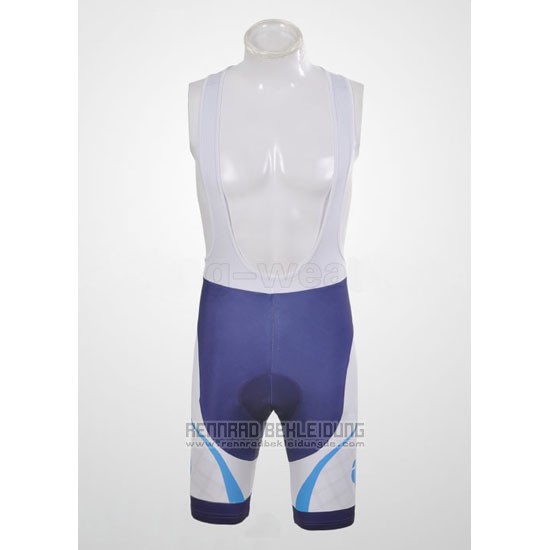 2011 Fahrradbekleidung Pearl Izumi Wei und Blau Trikot Kurzarm und Tragerhose